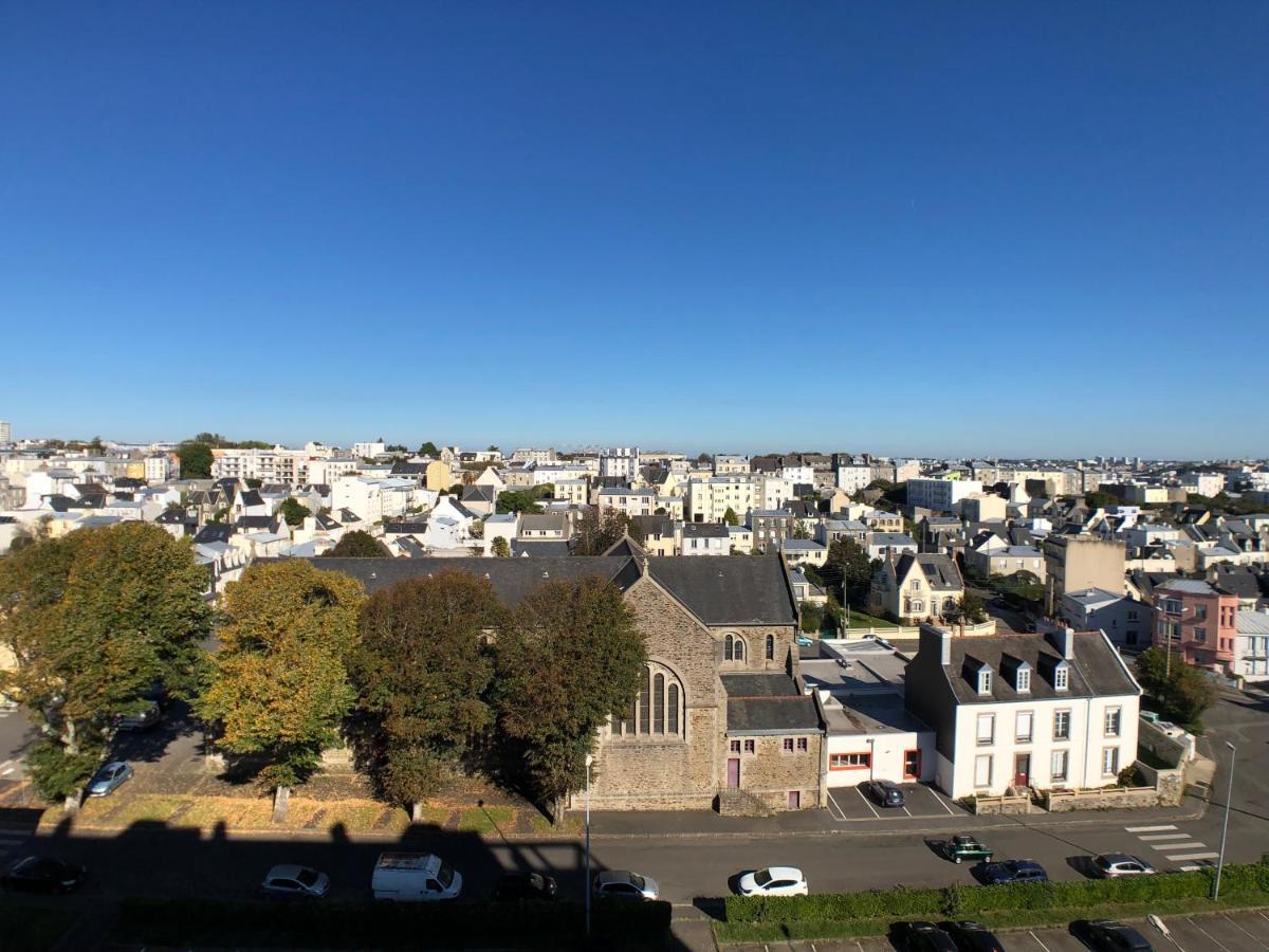 Superbe Appartement Avec Une Vue Mer Panoramique Brest Exterior photo